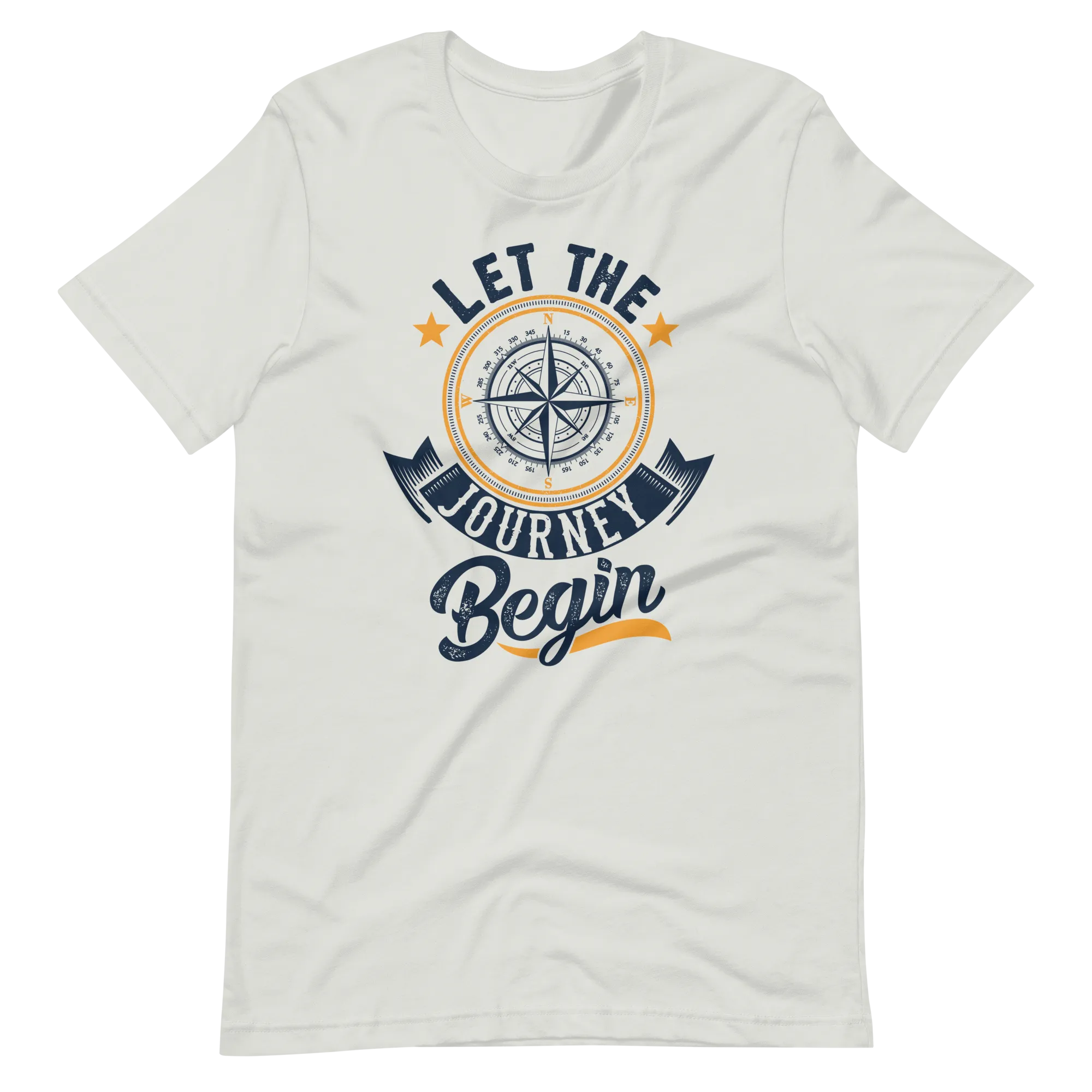 Let the Journey Begin Compass Unisex t-shirt
