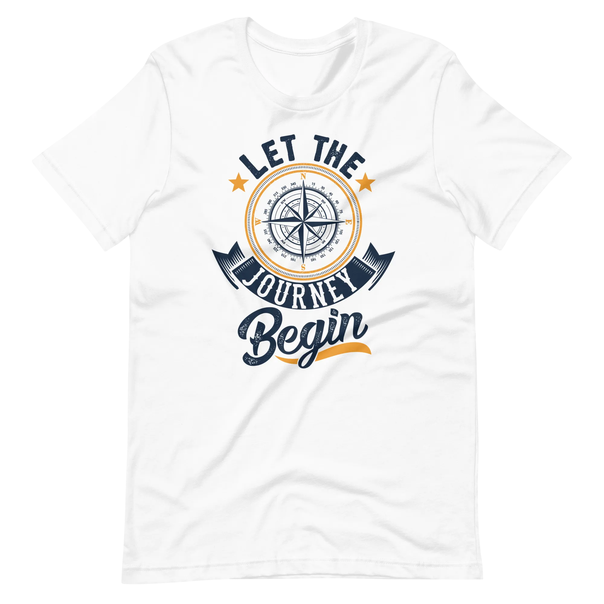 Let the Journey Begin Compass Unisex t-shirt