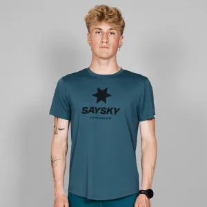 Logo Combat T-shirt | Blue