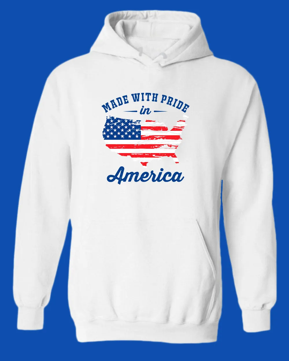 Made With Pride In America hoodie USA Flag hoodie