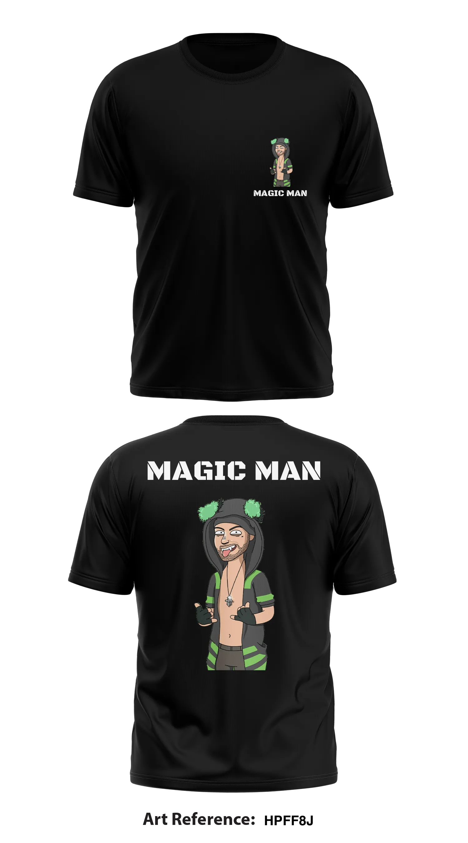 Magic Man Store 1 Core Men's SS Performance Tee - HpfF8J