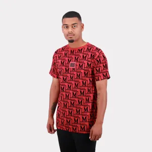 MDB Couture Men's Woven Monogram T-Shirt