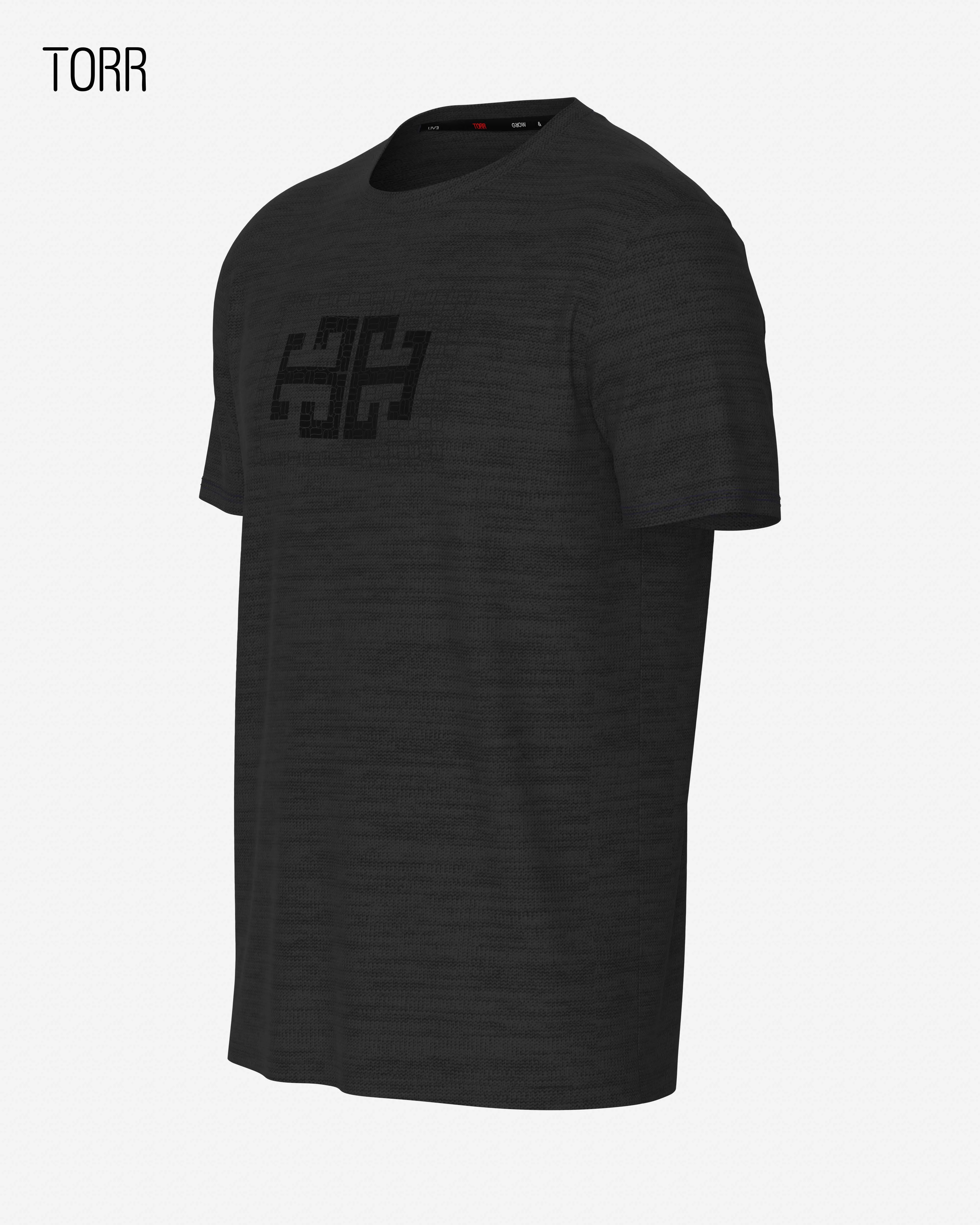 Men's Activewear T-shirt | Black Mell