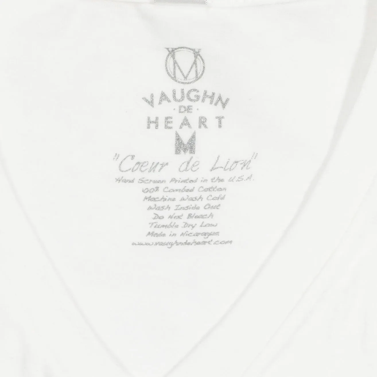 Men's - Blank White V-Neck T-Shirt