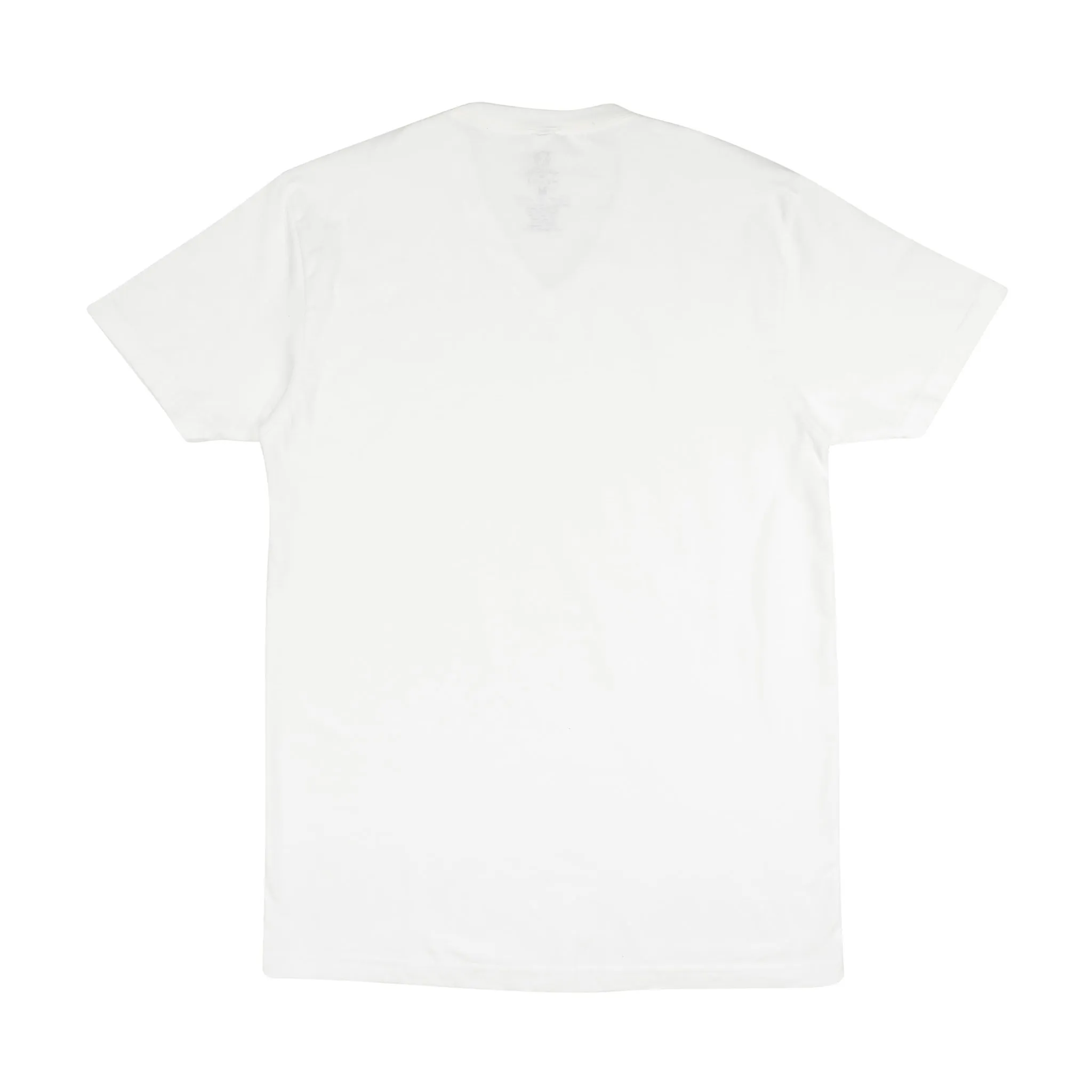 Men's - Blank White V-Neck T-Shirt