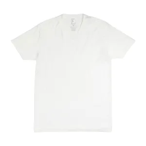 Men's - Blank White V-Neck T-Shirt