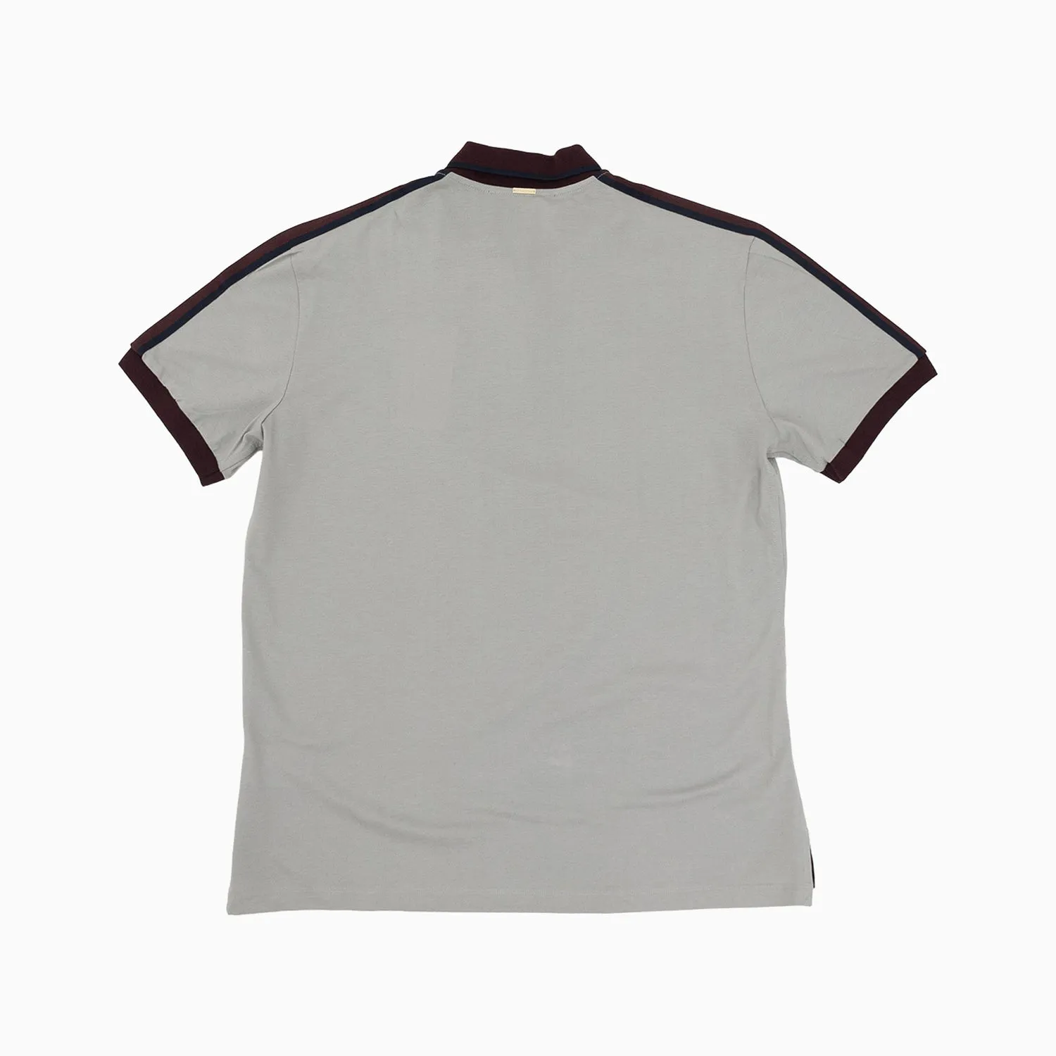 Men's Classic Strip Heart Polo Shirt