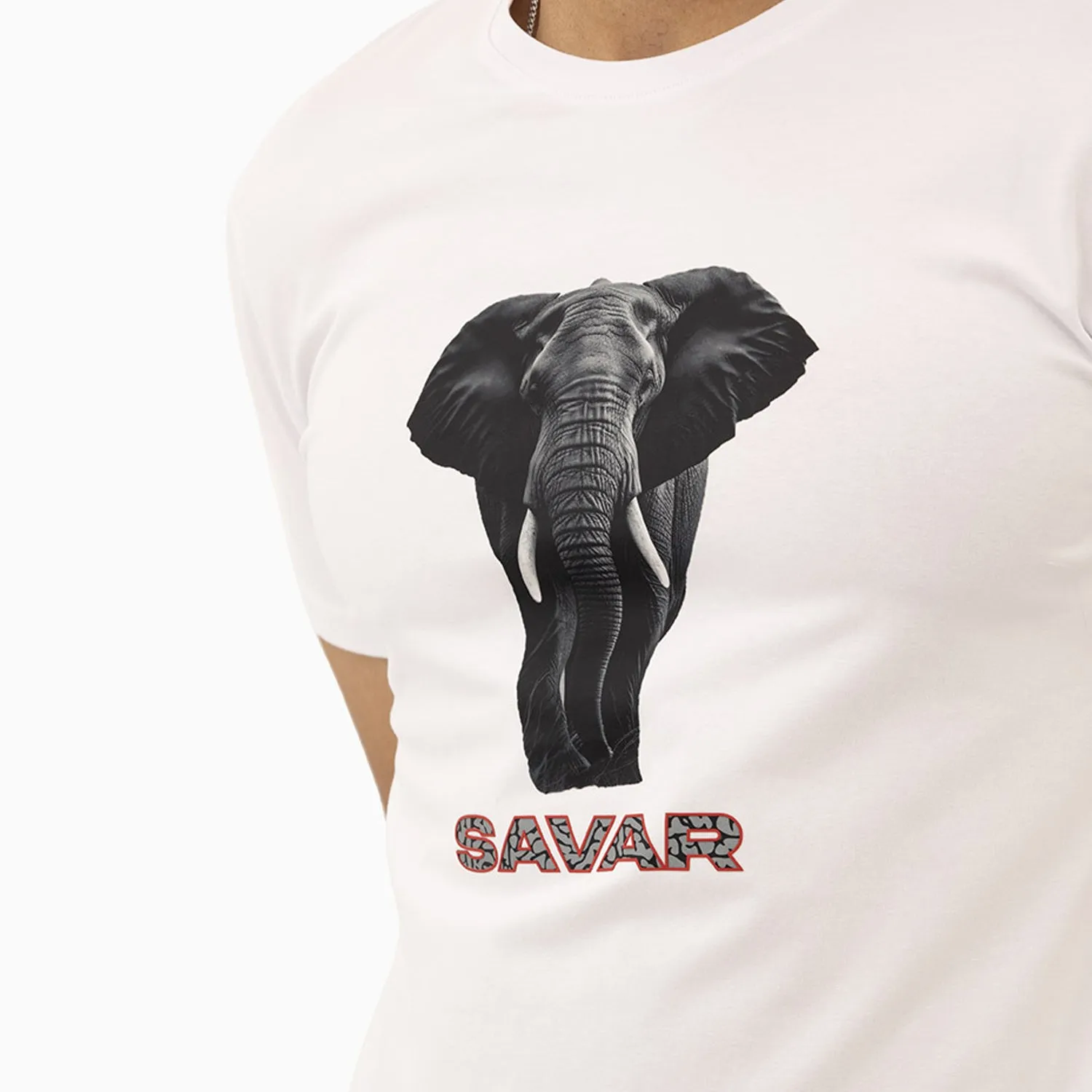 Men's Elephant Logo Short Sleeve T-Shirt