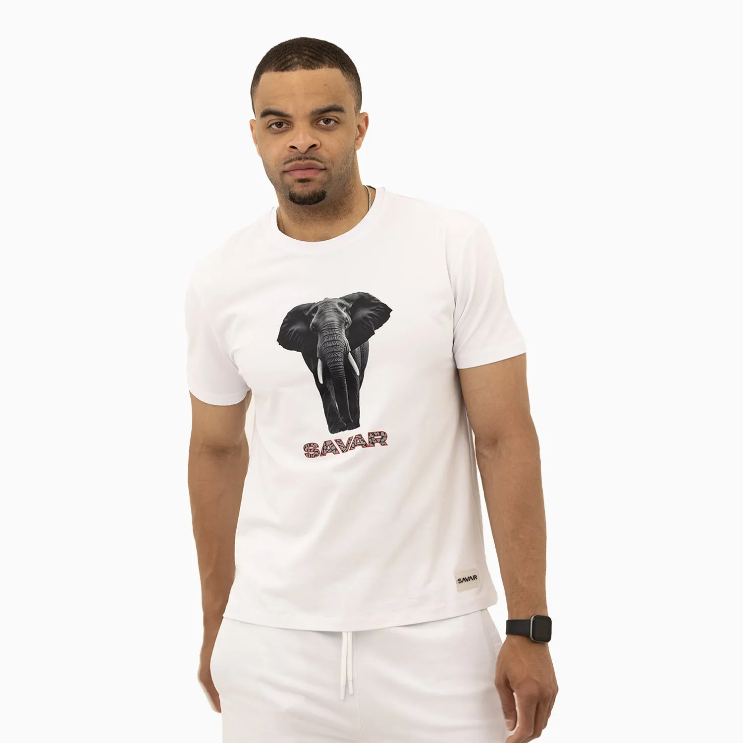 Men's Elephant Logo Short Sleeve T-Shirt