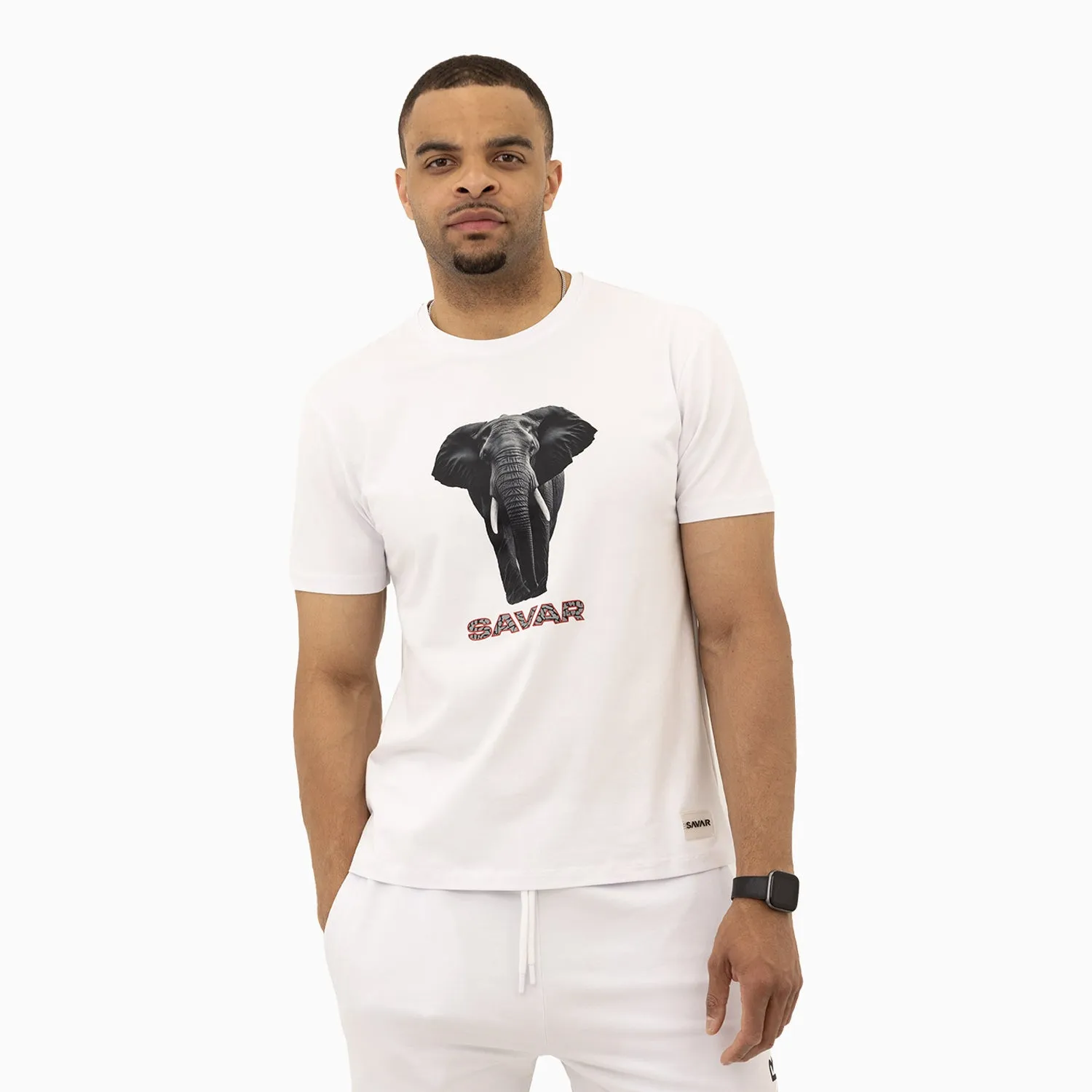 Men's Elephant Logo Short Sleeve T-Shirt