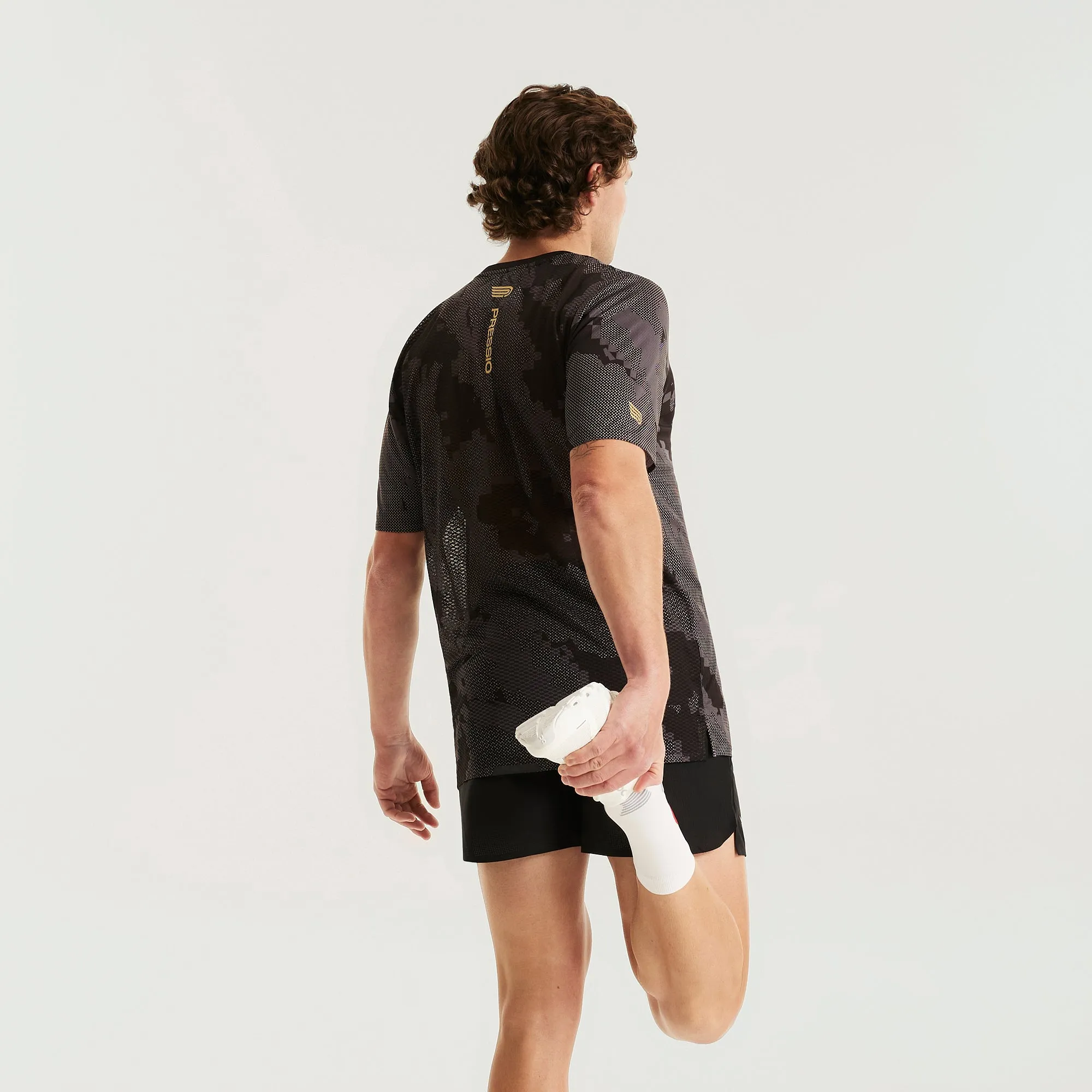 Men's Elite S/S Top | Camo/Black