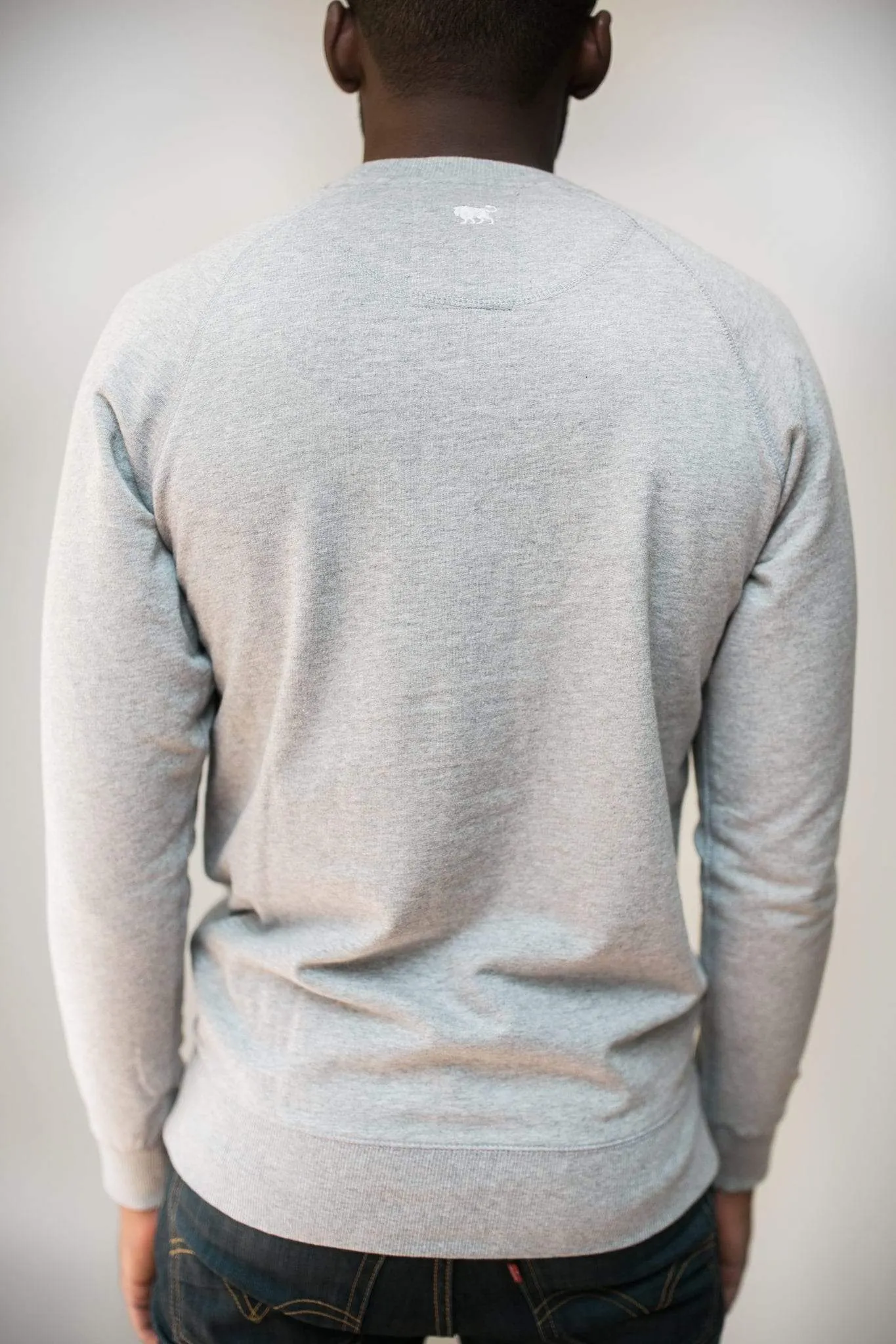 Men's - Je Suis un Lion Heather Grey Sweater