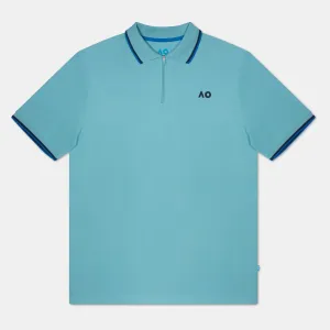 Men's Polo Half-Zip AO Logo