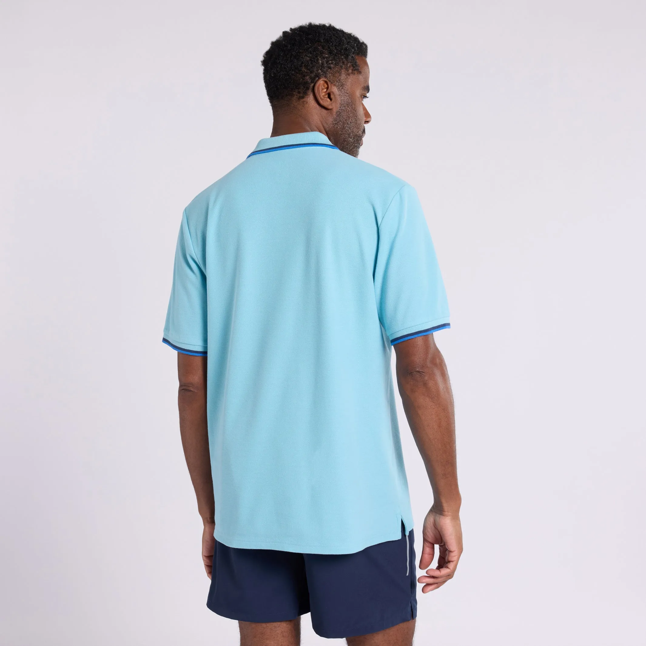 Men's Polo Half-Zip AO Logo