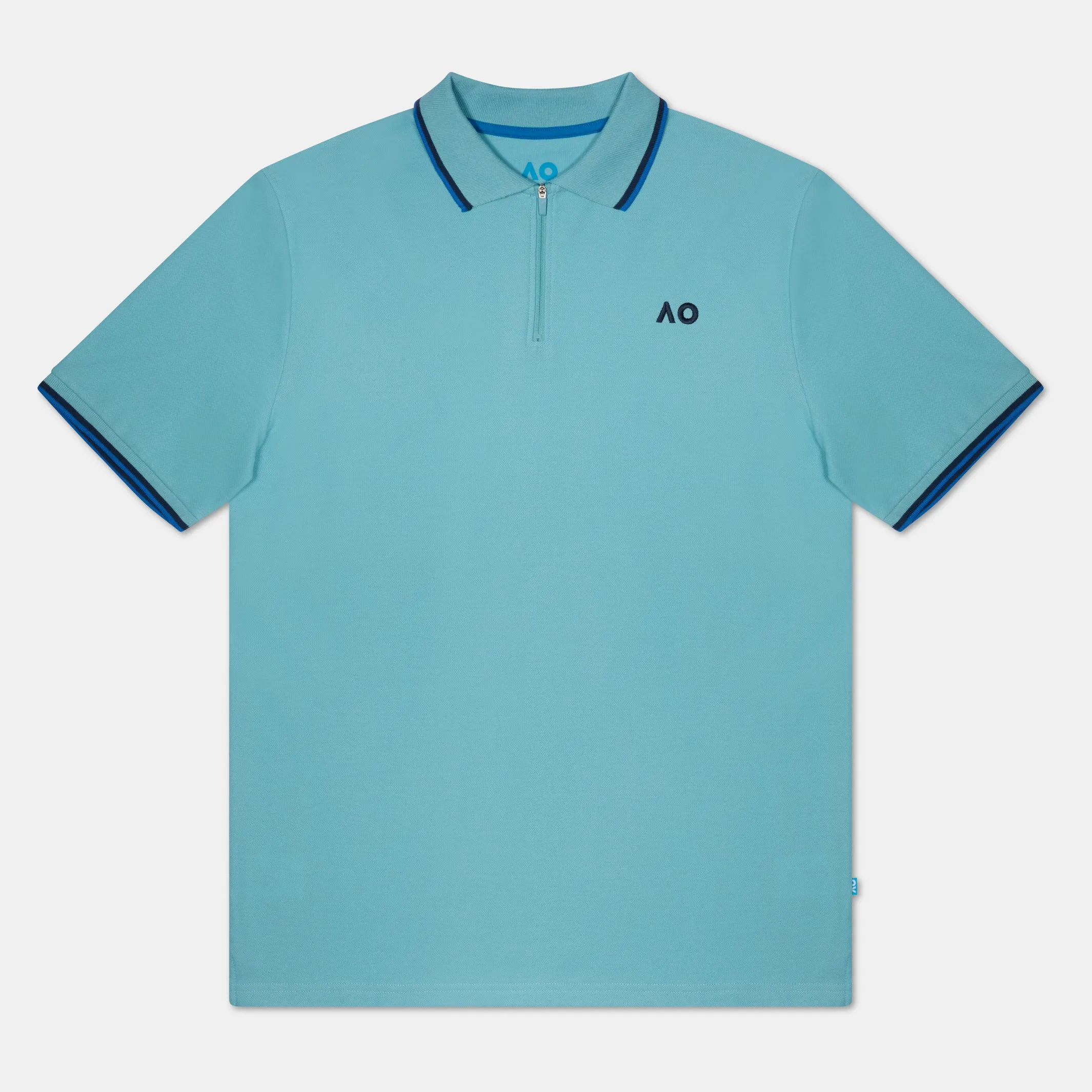 Men's Polo Half-Zip AO Logo
