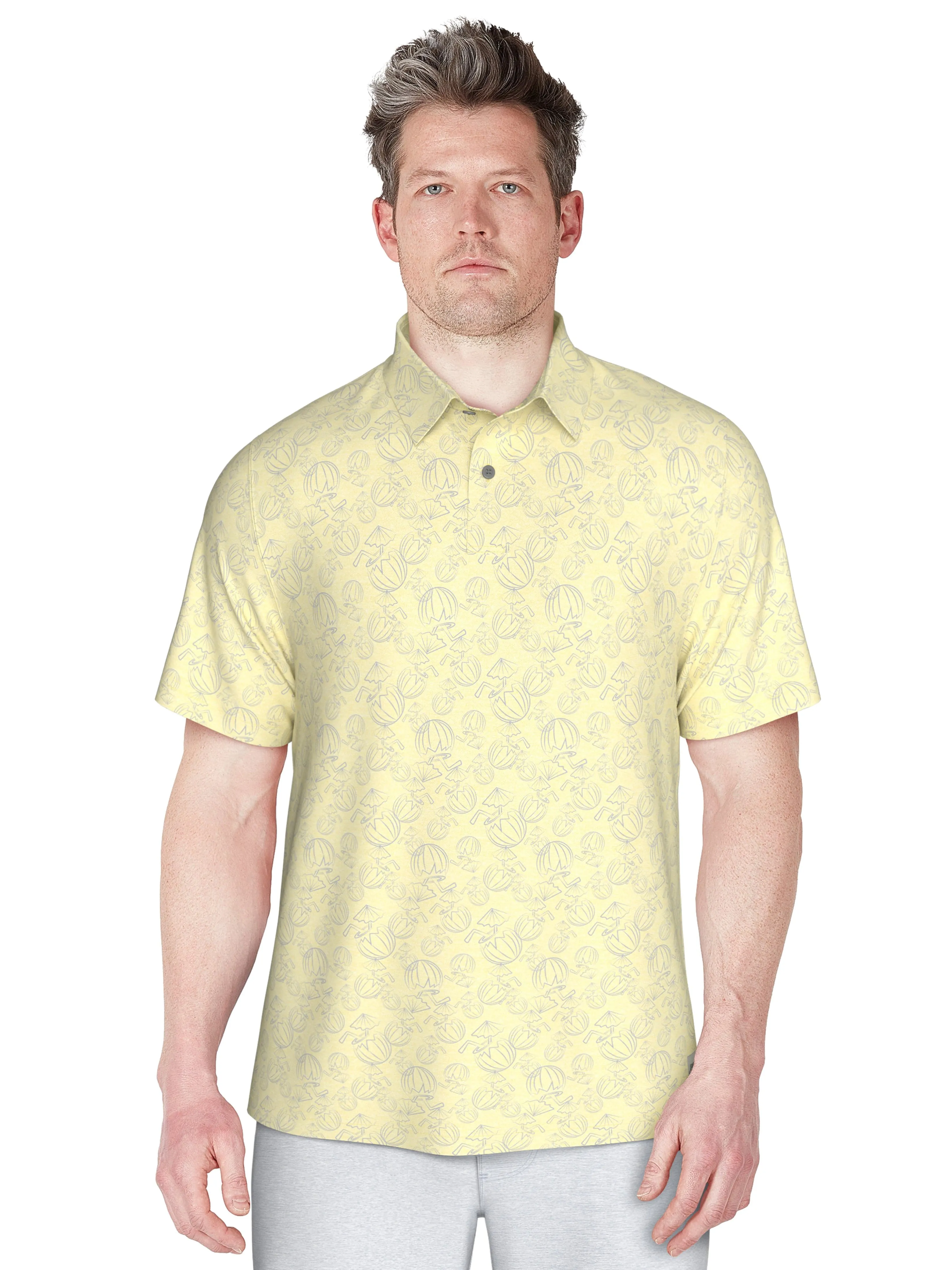 Men's Short Sleeve Coconut Water Polo