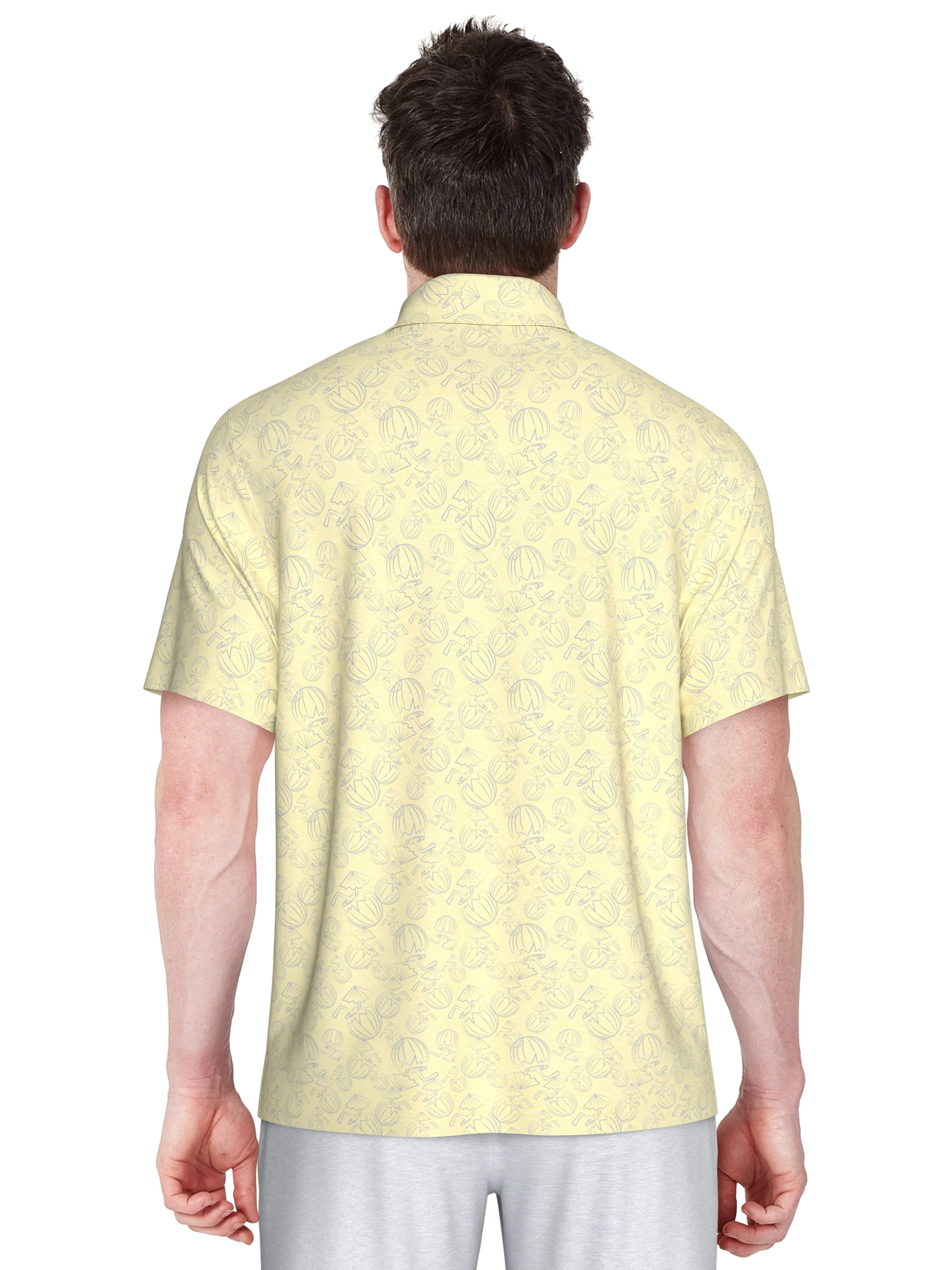 Men's Short Sleeve Coconut Water Polo