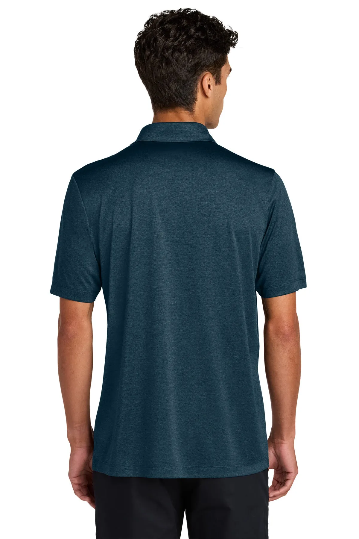 Mercer Mettle Recharge Jersey Polo MM1020 Insignia Blue Heather