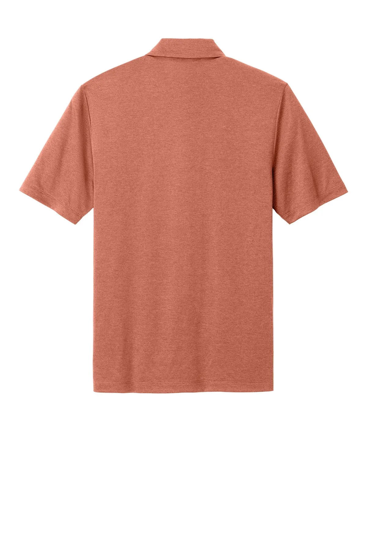 Mercer Mettle Recharge Jersey Polo MM1020 Sienna Heather