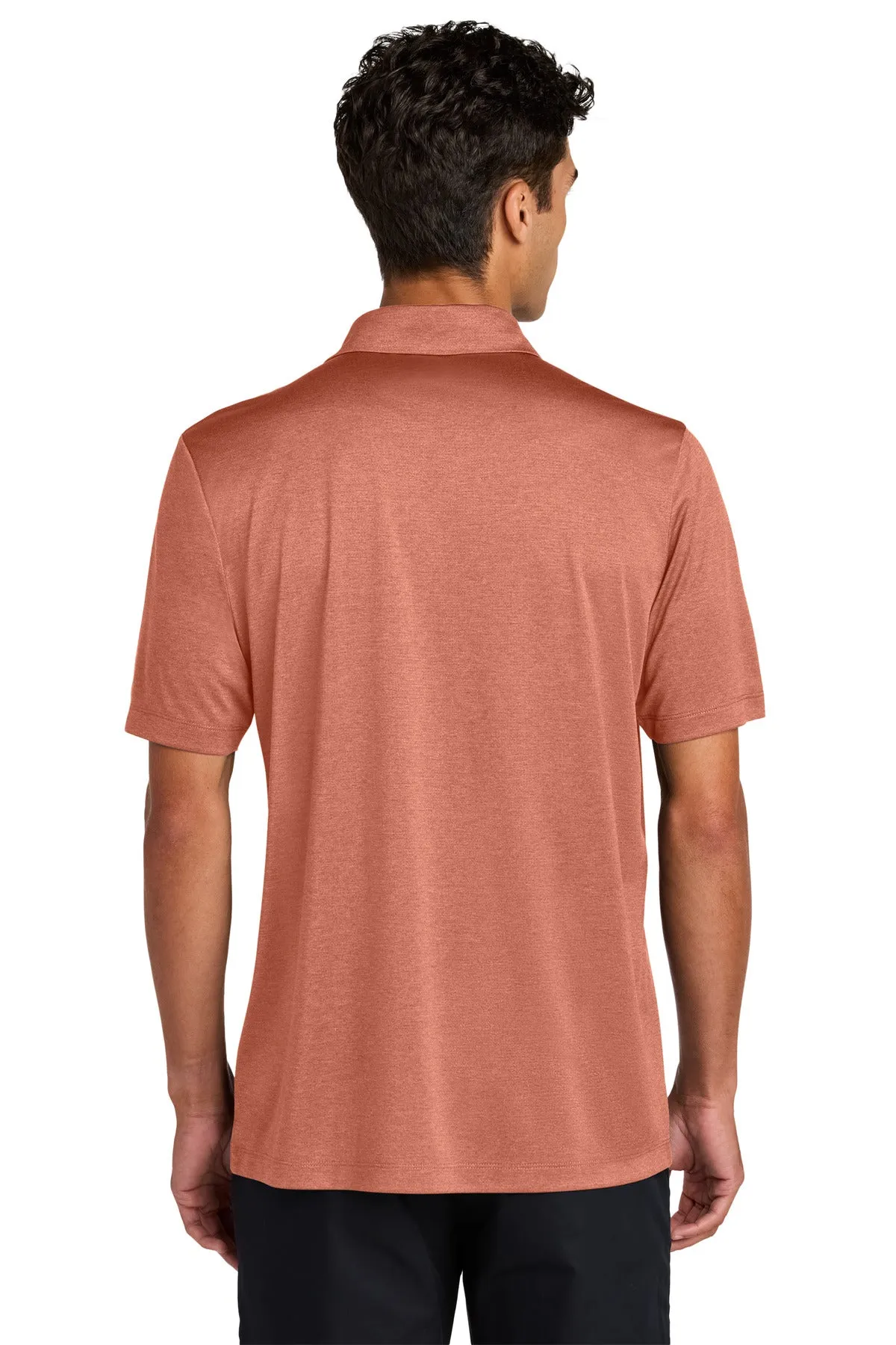 Mercer Mettle Recharge Jersey Polo MM1020 Sienna Heather