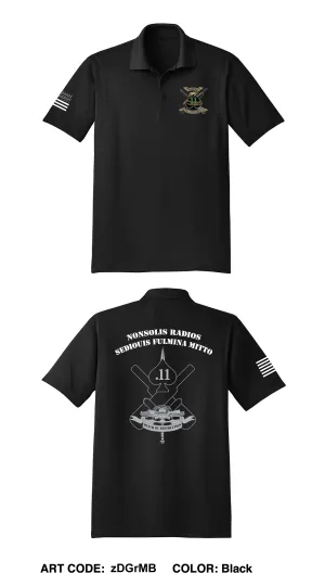 MESG-2 N8 Weapons Department Core Men's SS Performance Polo - zDGrMB