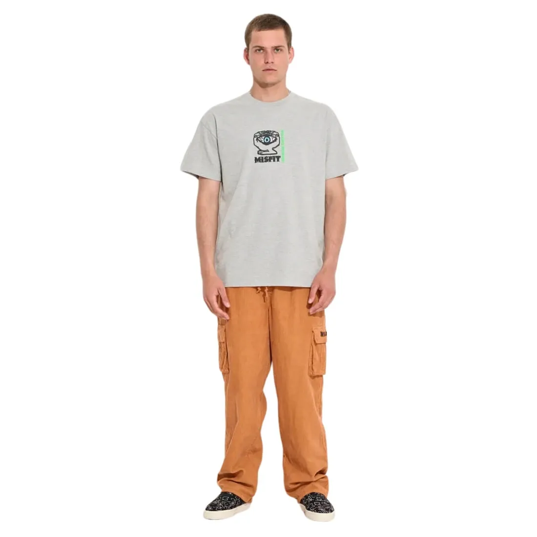 Misfit Walking Wonders T-Shirt - Ash Heather