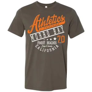 Morro Bay Athletics Asst Colors Mens Lightweight Fitted T-Shirt/tee