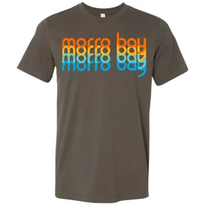 Morro Bay Stacked Asst Colors Mens Lightweight Fitted T-Shirt/tee