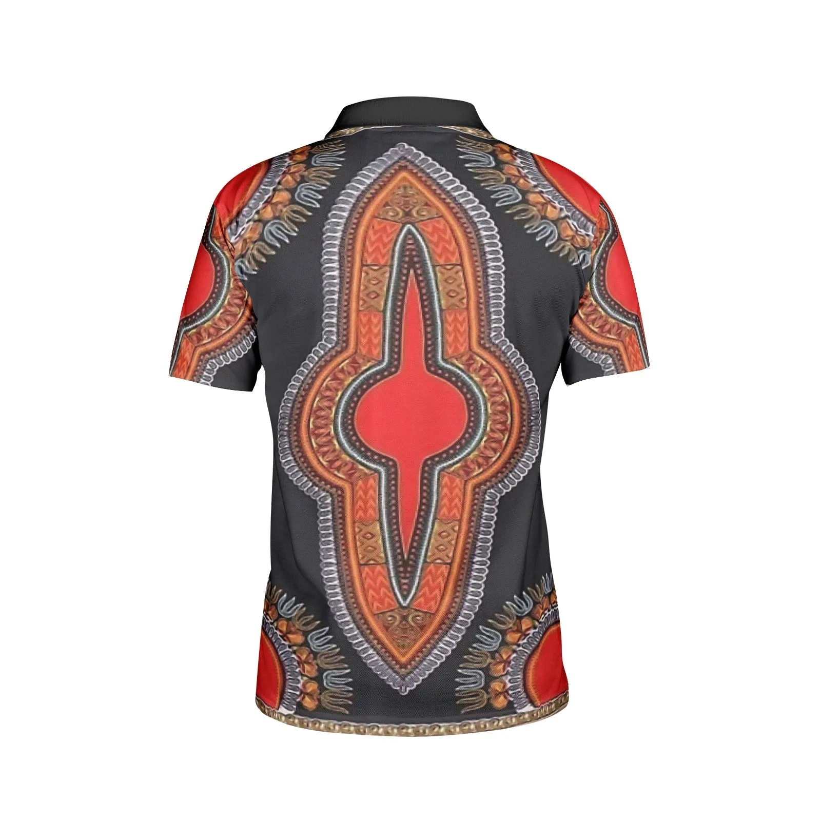 Moyo African Print Men's Polo Shirts