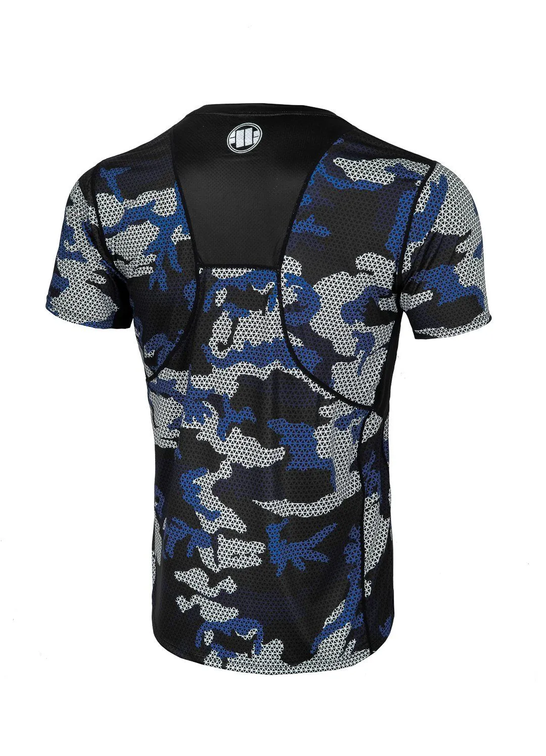 Net Camo - Woodland Camo Blue Mesh T-Shirt Performance Pro Plus