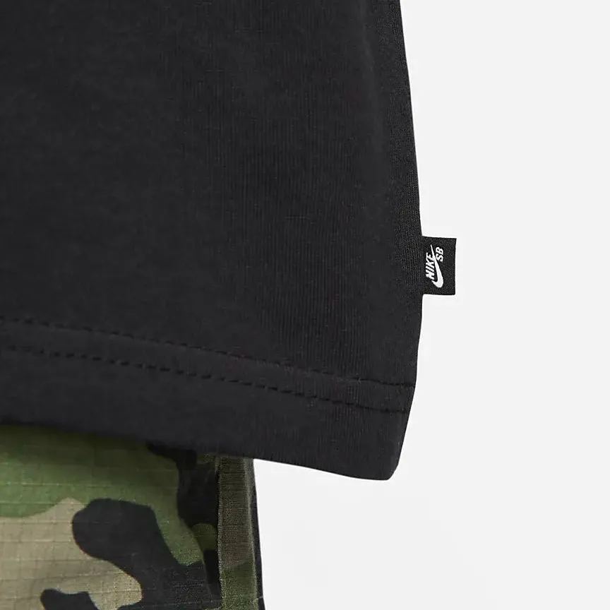 NIKE SB TEE ESSENTIALS - BLACK