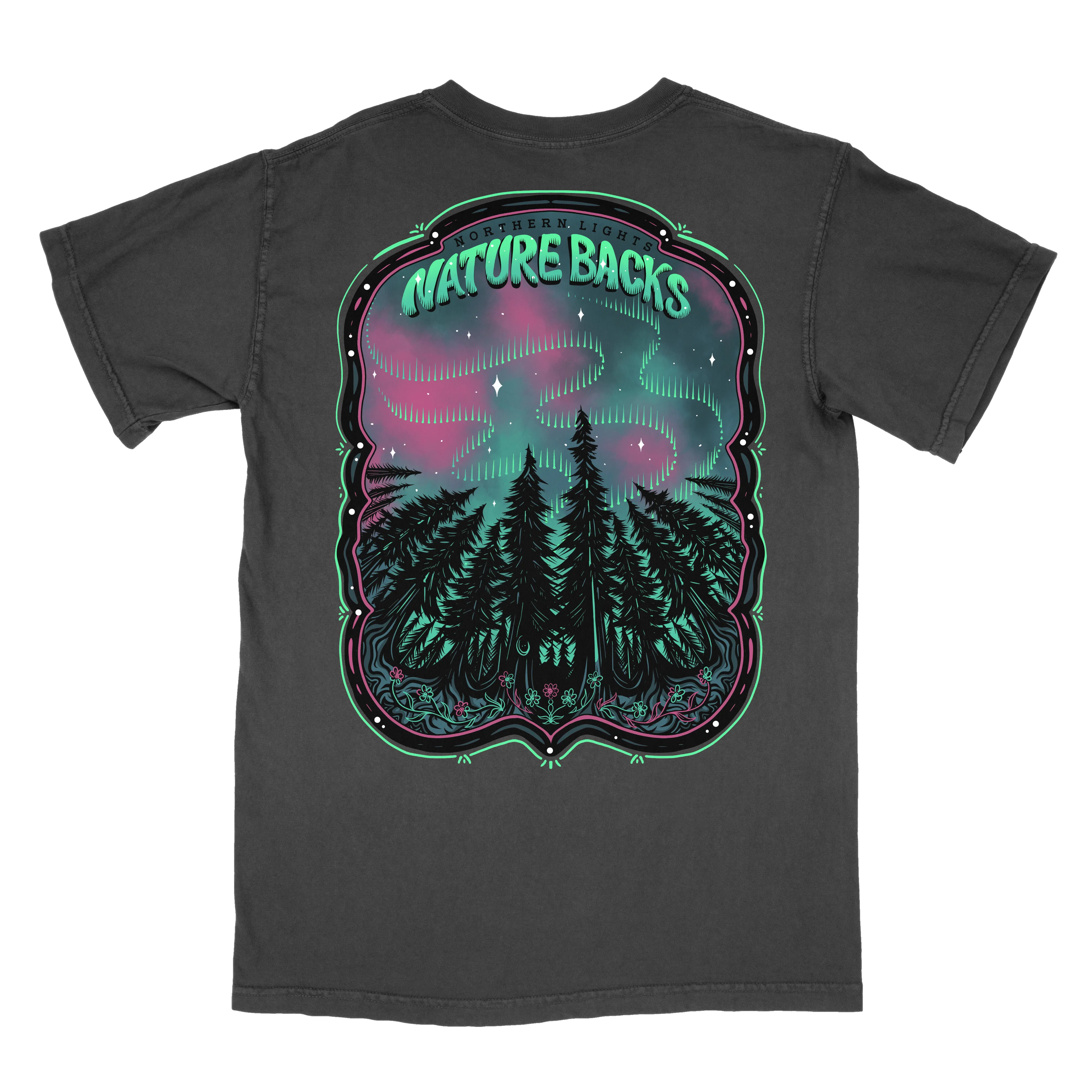 Northern Lights Tee - Black