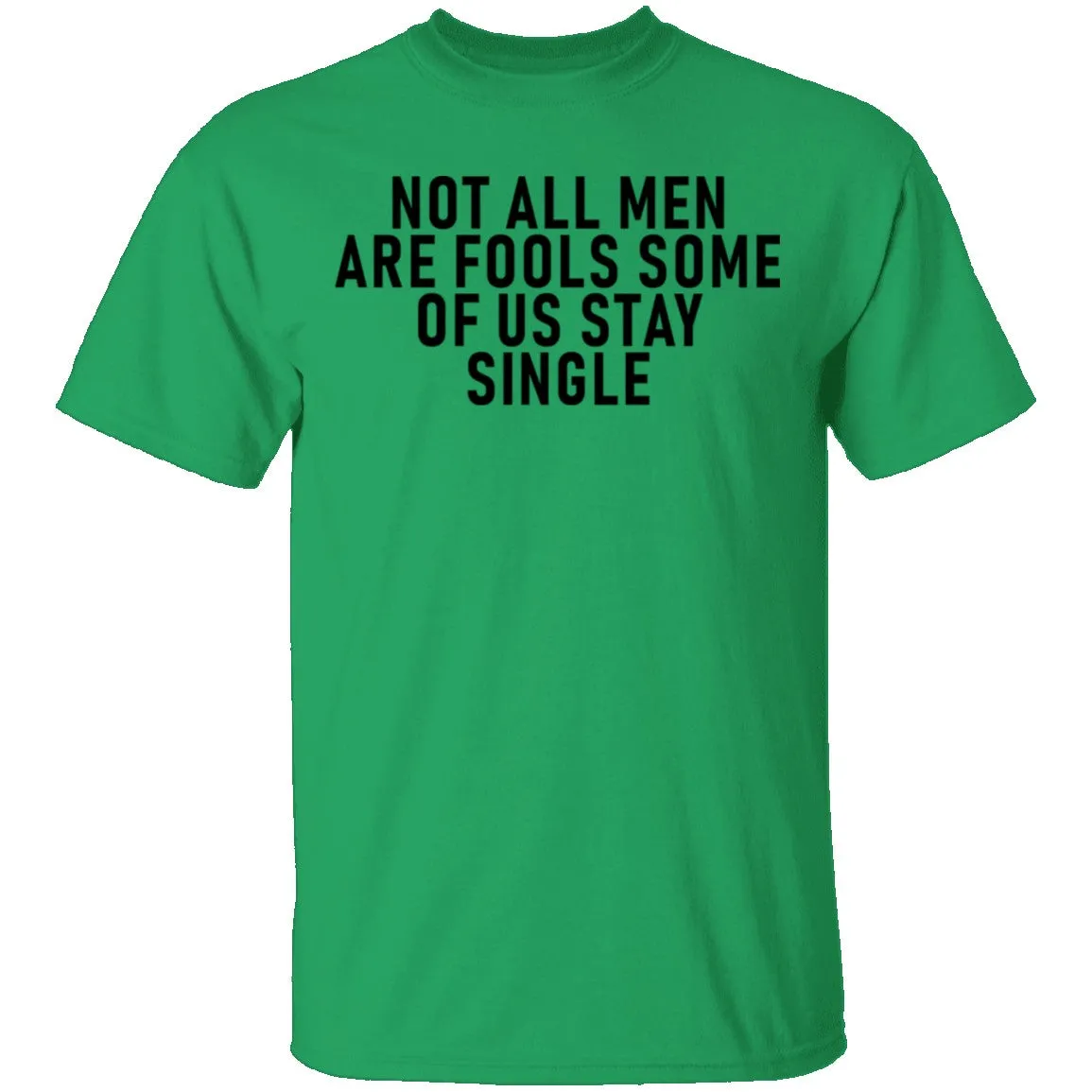 Not All Men Are Fools Some Of Us Stay SIngle T-Shirt