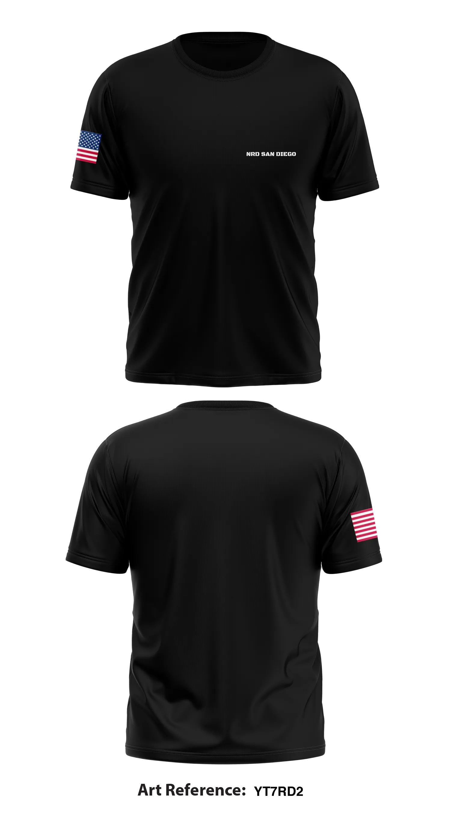 NRD San Diego Store 1 Core Men's SS Performance Tee - YT7rd2