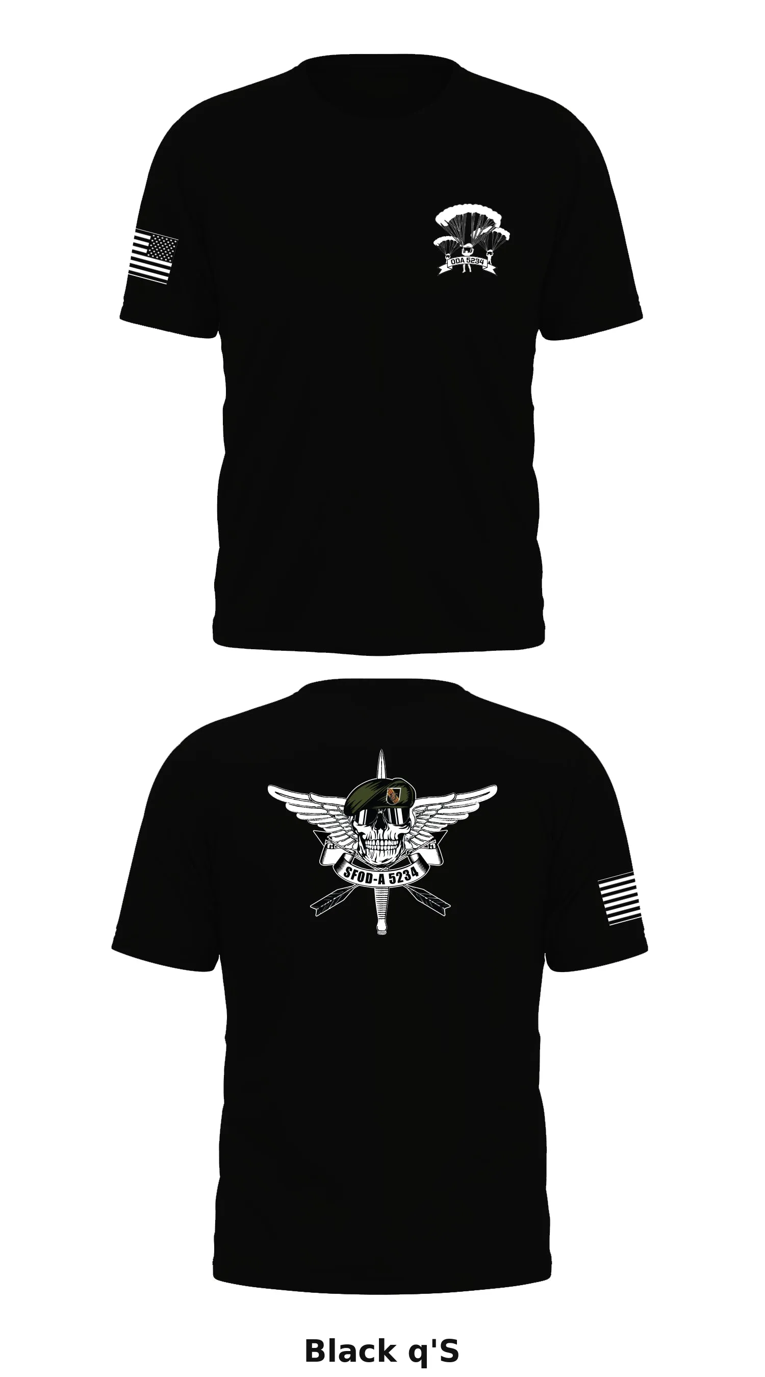 ODA 5234 Store 1 Core Men's SS Performance Tee - q'S