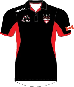 Official Canada Rugby League Team Polo | 2018