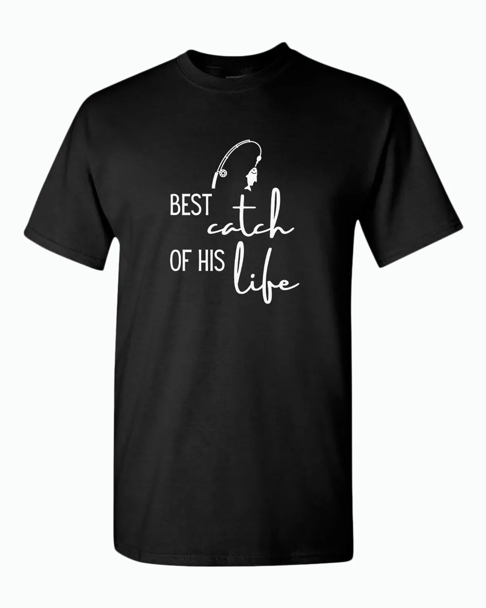 One Lucky Fisherman / best cash Couple Matching T-shirt Valentine's Day T-shirt