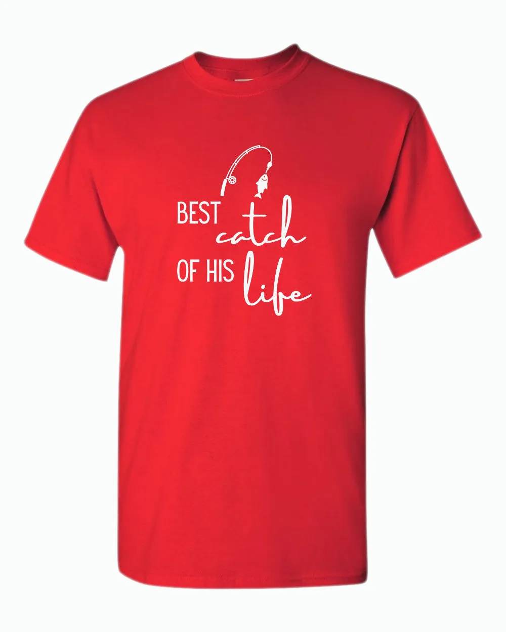 One Lucky Fisherman / best cash Couple Matching T-shirt Valentine's Day T-shirt