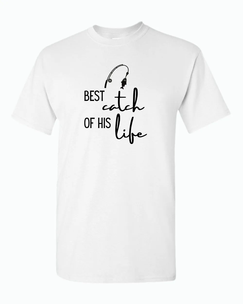 One Lucky Fisherman / best cash Couple Matching T-shirt Valentine's Day T-shirt