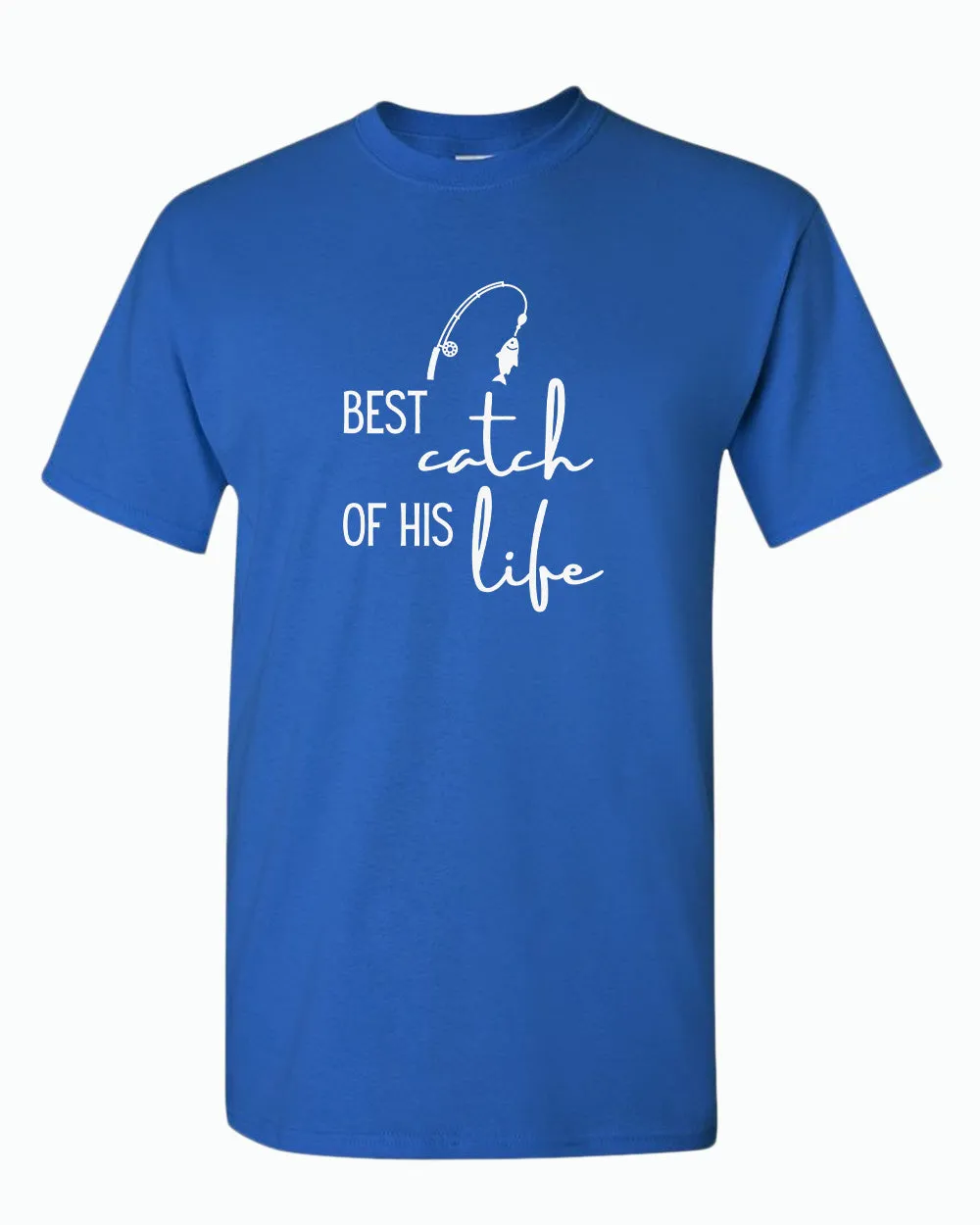 One Lucky Fisherman / best cash Couple Matching T-shirt Valentine's Day T-shirt