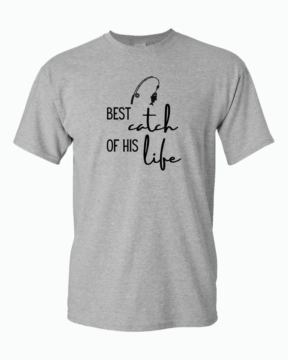 One Lucky Fisherman / best cash Couple Matching T-shirt Valentine's Day T-shirt