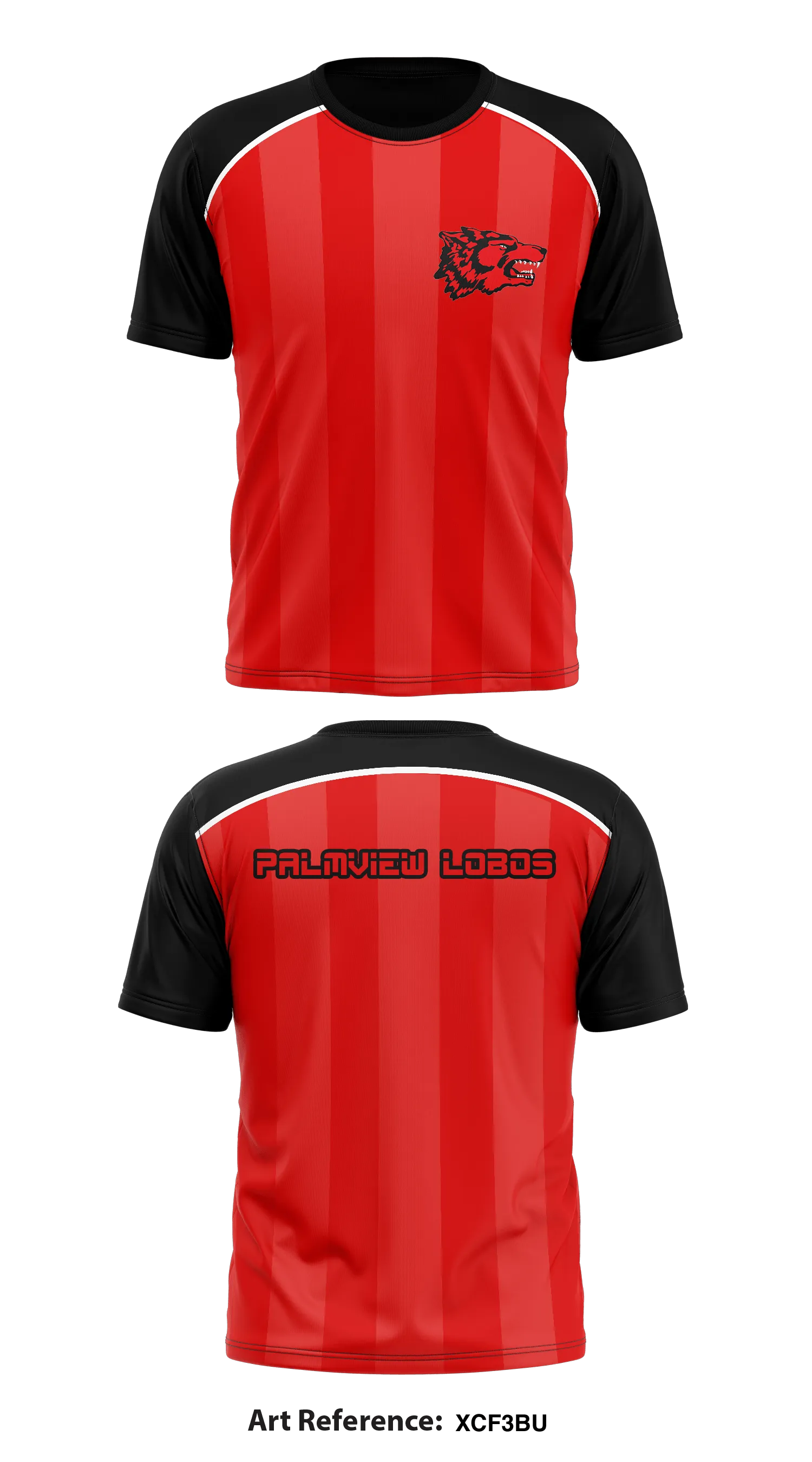 Palmview Lobos  Store 1 Core Men's SS Performance Tee - xcF3bu
