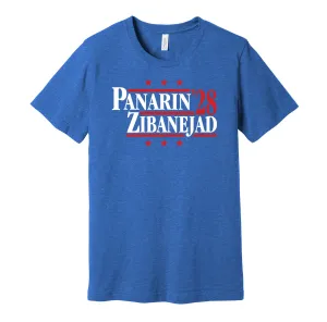 Panarin & Zibanejad '28 - New York Hockey Political Campaign Parody T-Shirt - Hyper Than Hype Shirts
