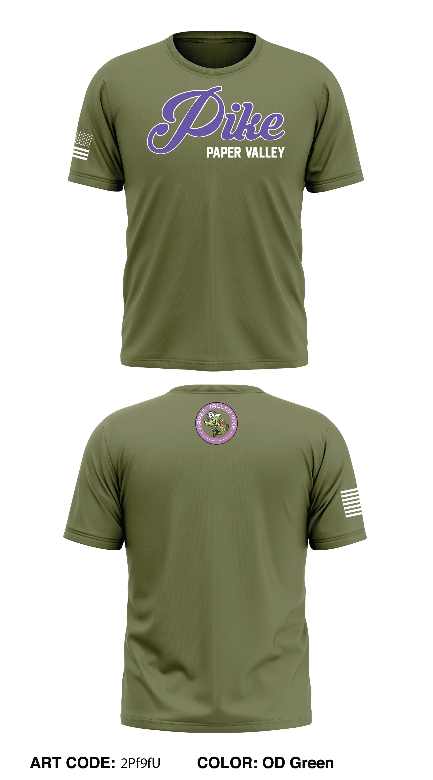 Paper Valley Pike Store 1 Core Men's SS Performance Tee - 2Pf9fU