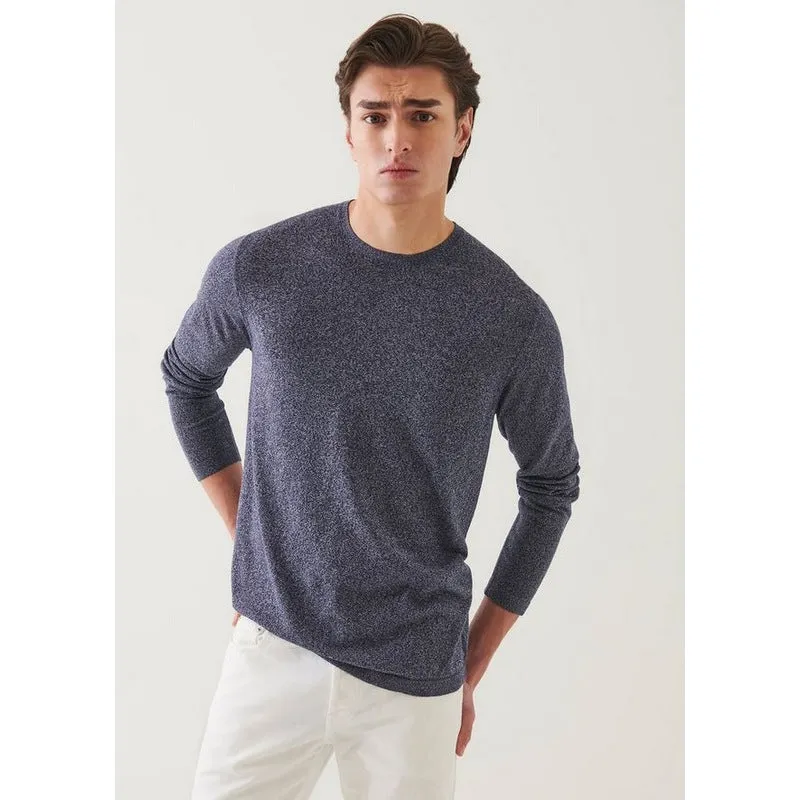 Patrick Assaraf | Cotton Cupro Crewneck (3 Colors)