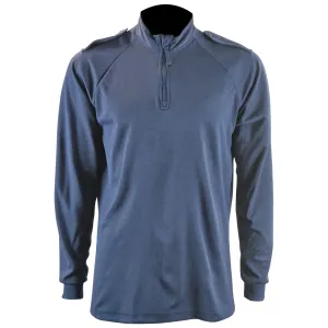 PCSO Long Sleeve T-Shirt with Fixed Rank Blue - Grade 1