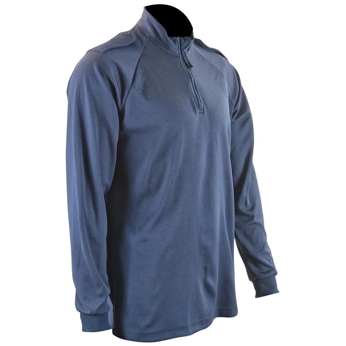 PCSO Long Sleeve T-Shirt with Fixed Rank Blue - Grade 1