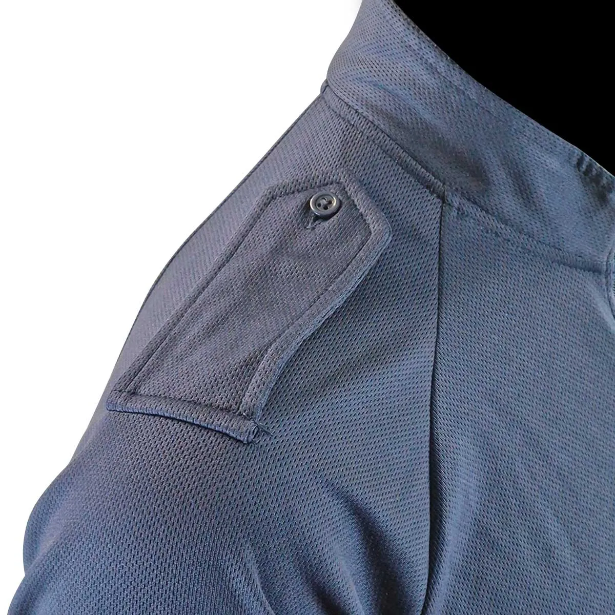 PCSO Long Sleeve T-Shirt with Fixed Rank Blue - Grade 1