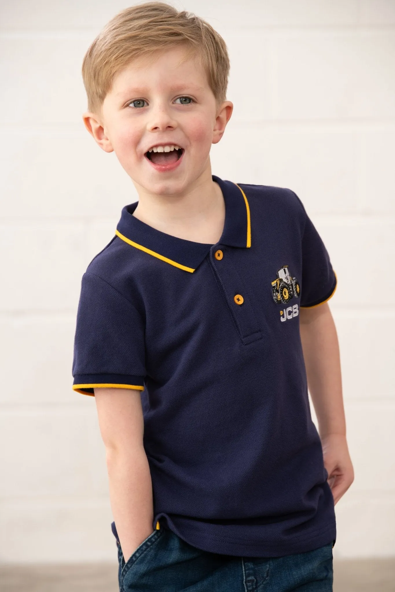 Pier Short Sleeve Polo Shirt - JCB