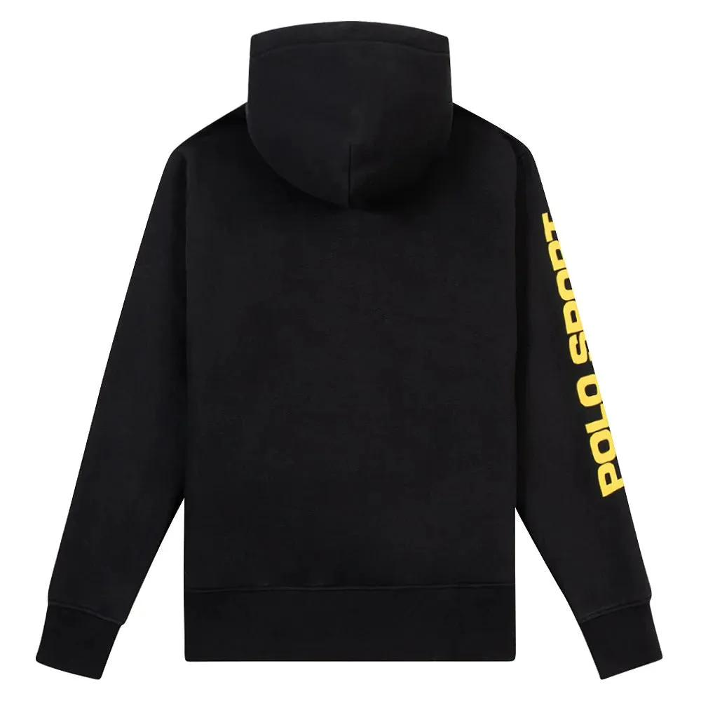 Polo Sport Fleece Hoodie - Black